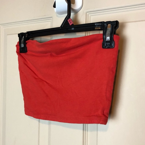 Red Tube Top - Picture 2 of 2